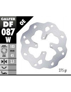 DISCO FRENO WAVE FIXED 183X3.5MM DF087W