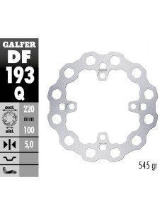DISCO FRENO CUBIQ FIXED 220X5MM DF193Q