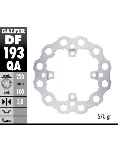 DISCO FRENO CUBIQ FIXED 220X5MM DF193QA