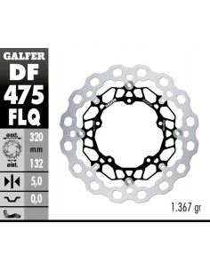 DISCO FRENO CUBIQ FLOATING (C. STEEL) 320X5MM DF475FLQ