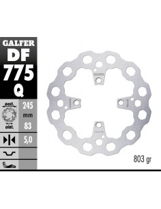 DISCO FRENO CUBIQ FIXED 245X5MM DF775Q