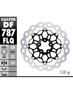 DISCO FRENO CUBIQ FLOATING (C. STEEL) 320X5MM DF787FLQ