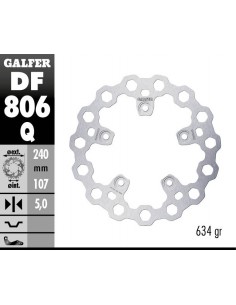 DISCO FRENO CUBIQ FIXED 240X5MM DF806Q