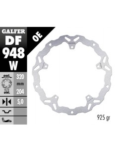 DISCO FRENO WAVE FIXED 320X5MM DF948W