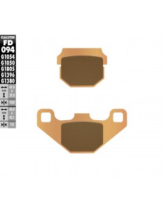 PASTILLA FRENO SINTERIZADA SCOOTER FD094G1380