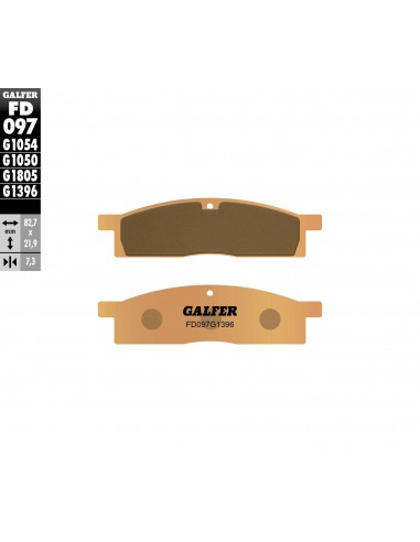 PASTILLA FRENO SINTERIZADA OFF-ROAD FD097G1396 PASTILLA FRENO SINTERIZADA OFF-ROAD FD097G1396