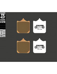 PASTILLA FRENO SINTERIZADA RACING FD437G1375R