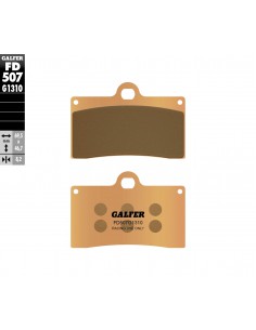 PASTILLA FRENO SINTERIZADA RACING FD507G1310