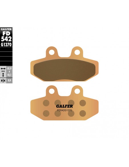 PASTILLA FRENO SINTERIZADA STREET FD542G1370